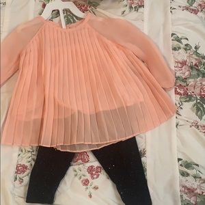 BCBG Girls Pink Chiffon Set